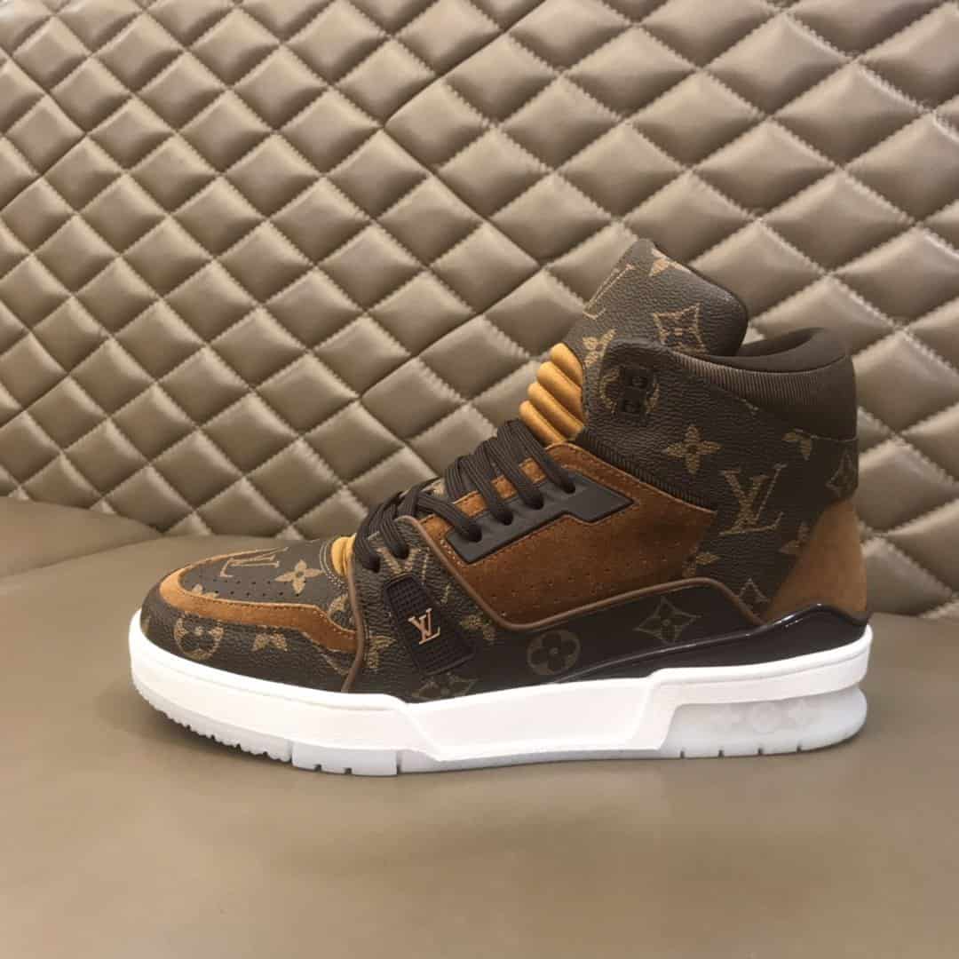 l0*is V*t0n high top trainer sneaker - lv101