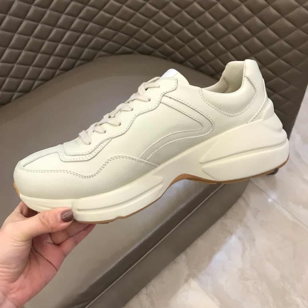 G*u*i rhyton web print sneaker - gc58