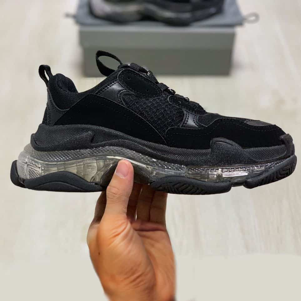 Ba*len*cia*ga triple s clear sole