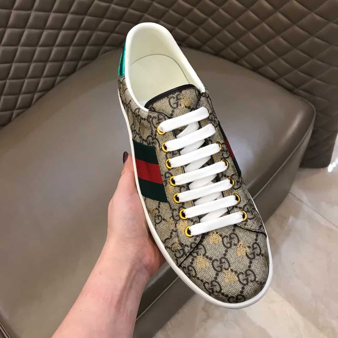 g*u*i ace gg S*p*e sneaker with bees - gc32