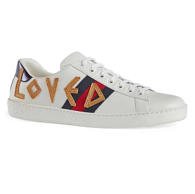 G*u*i ace embroidered sneaker