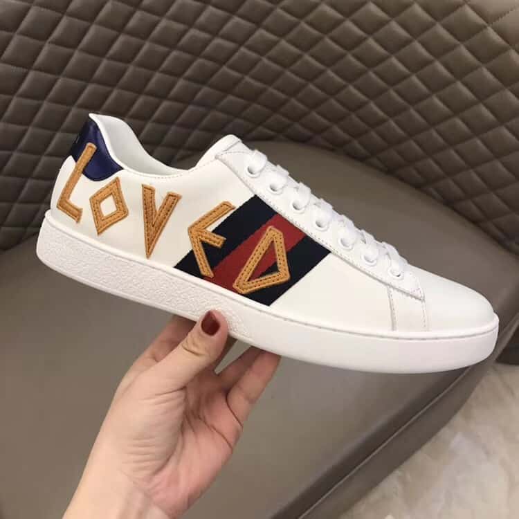 G*u*i ace embroidered sneaker