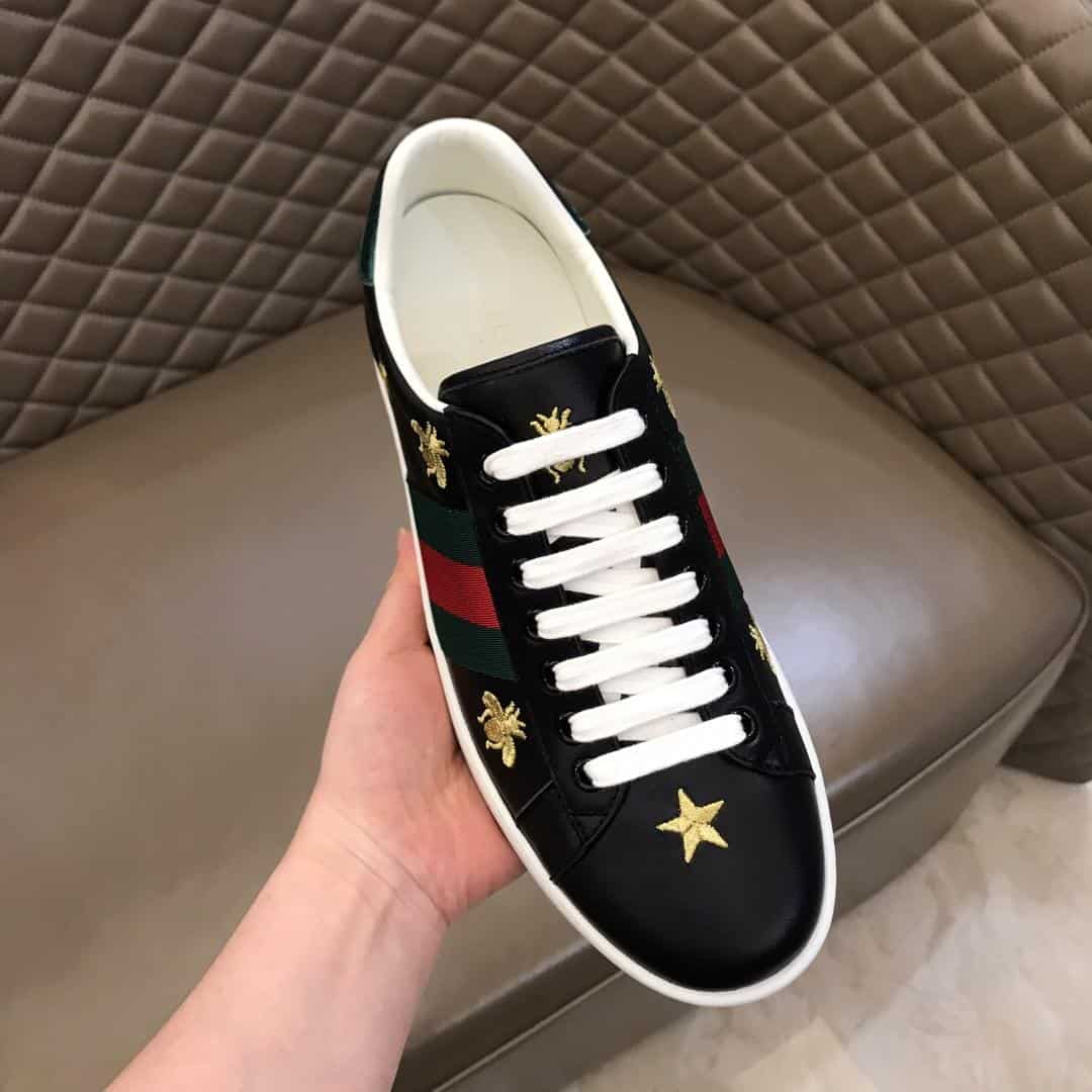 G*u*i ace embroidered sneaker - gc13