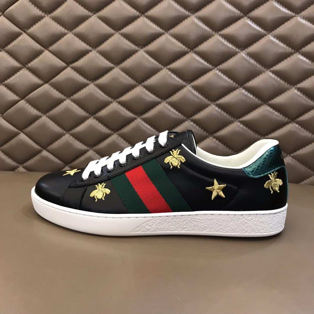 G*u*i ace embroidered sneaker - gc13