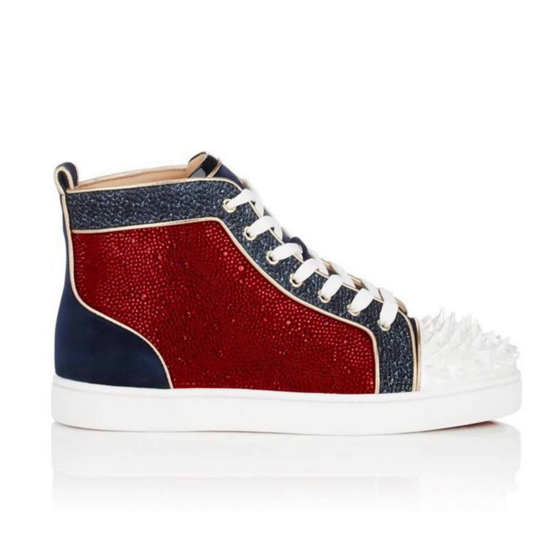 Ch**an louboutin high top sneaker - cl34