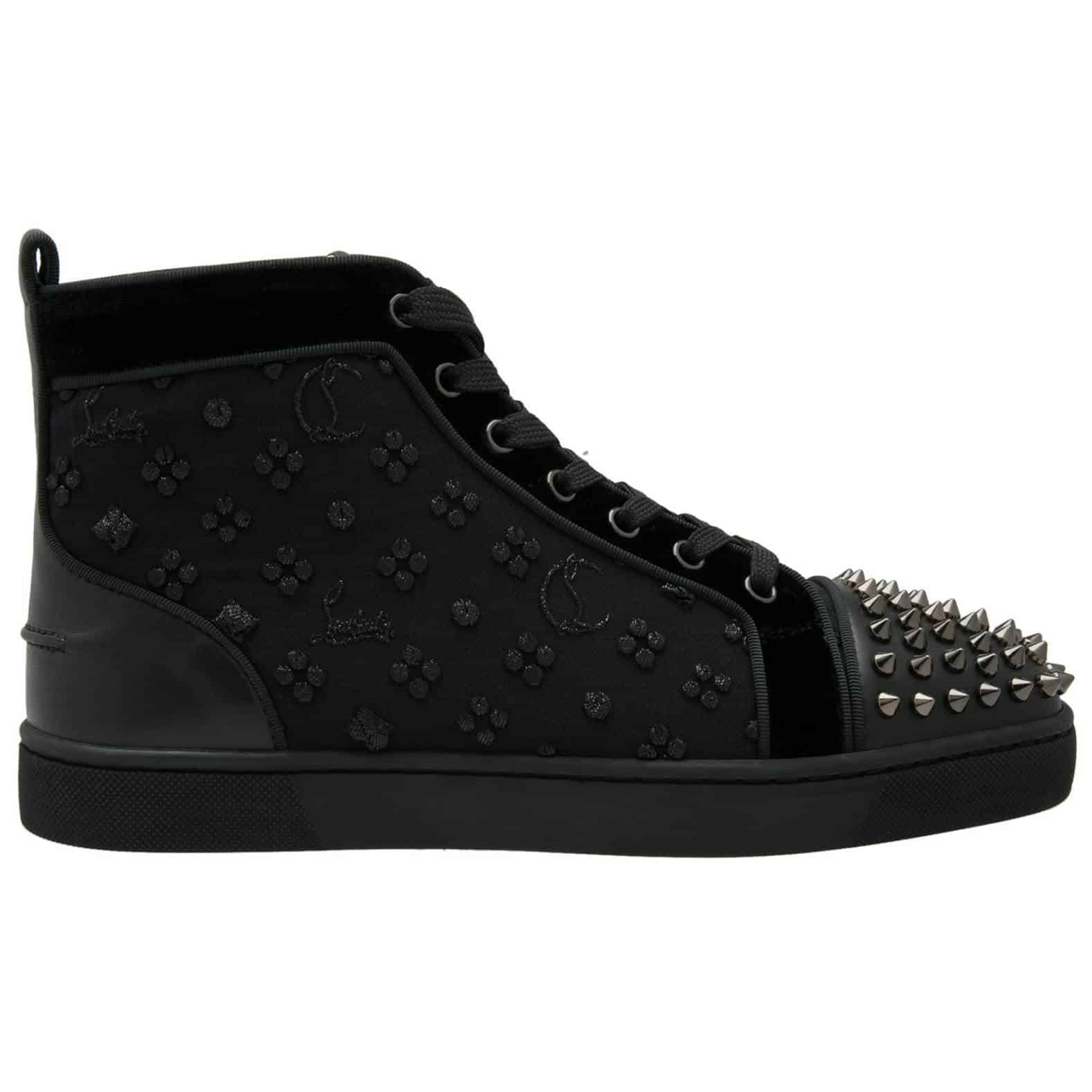 Ch**an louboutin high top sneaker - cl23
