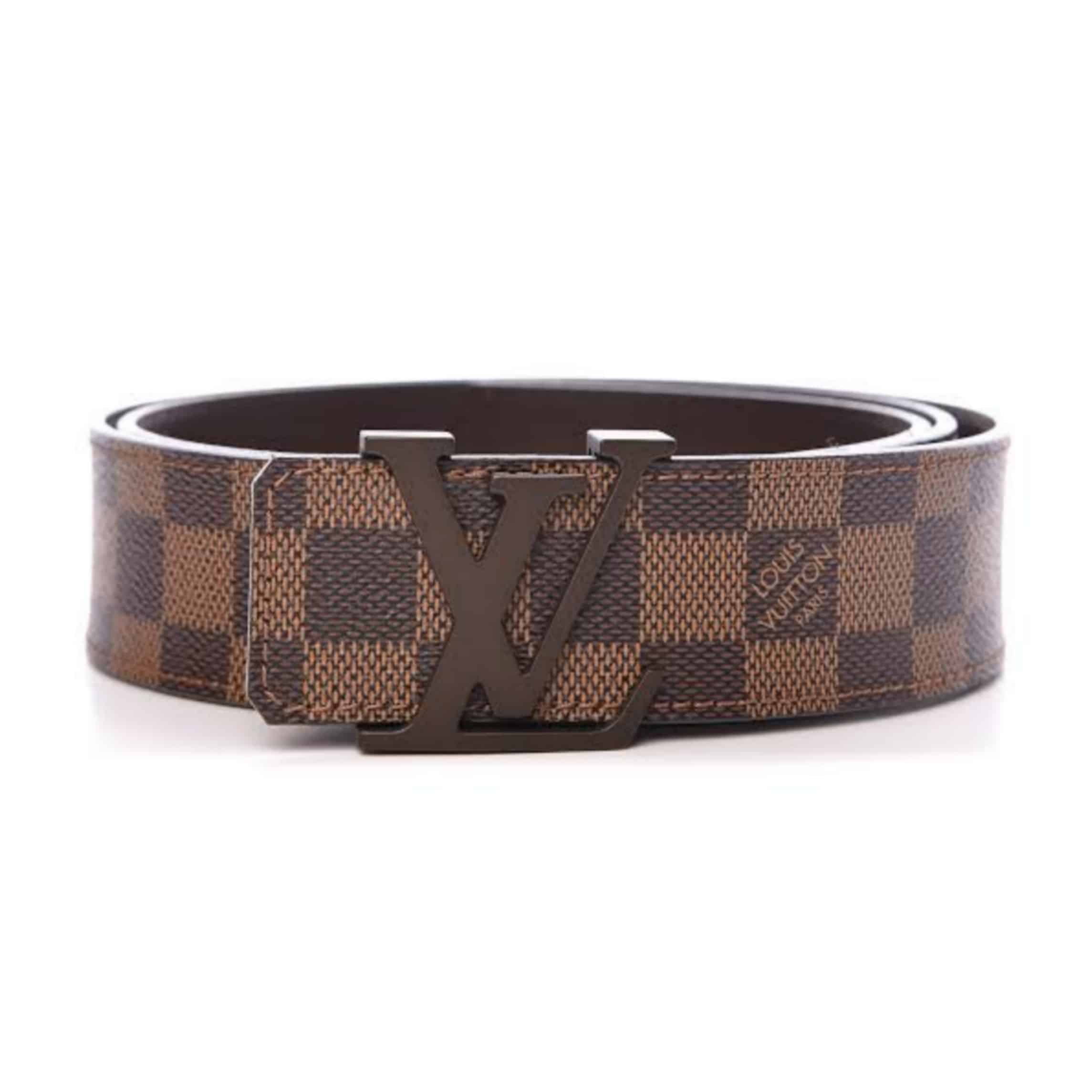 l0*is V*t0n damier ebene lv initiales belt