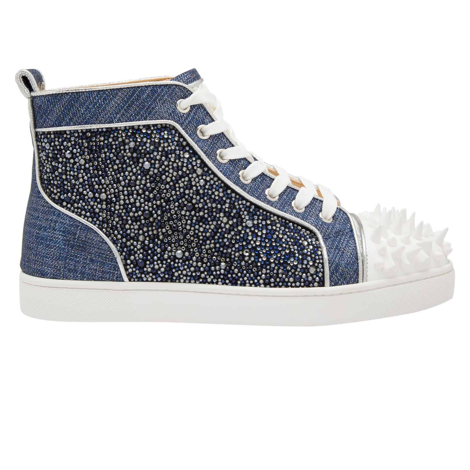 Ch**an louboutin high top sneaker - cl36