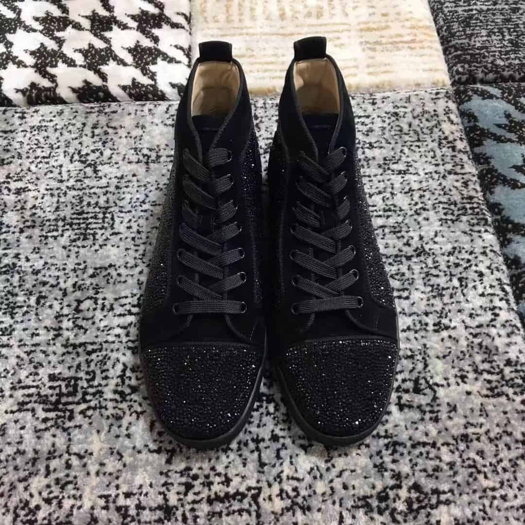 Ch**an louboutin high top sneaker - cl31