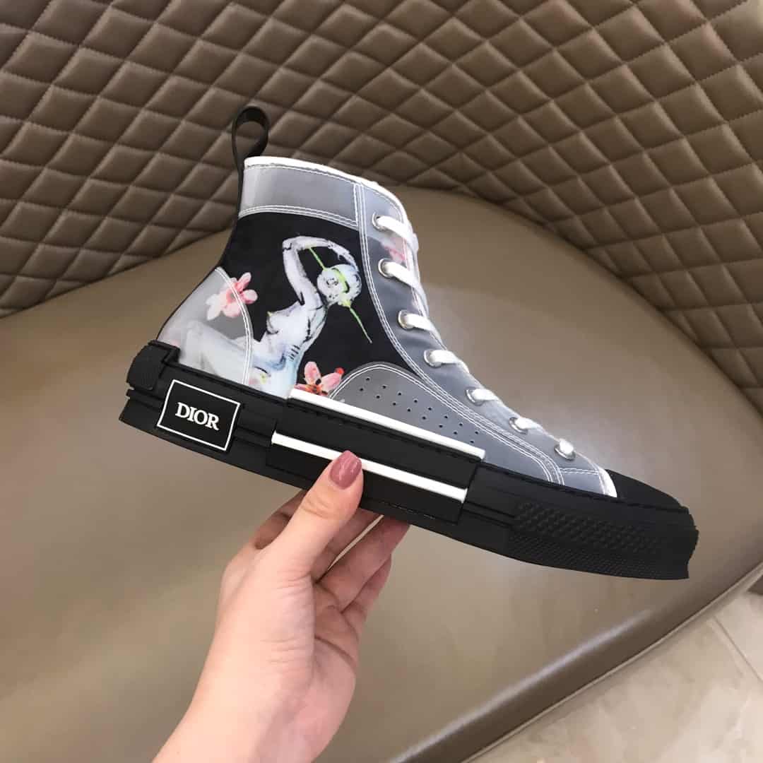 D*or high-top D*or and sorayama sneaker - cd18