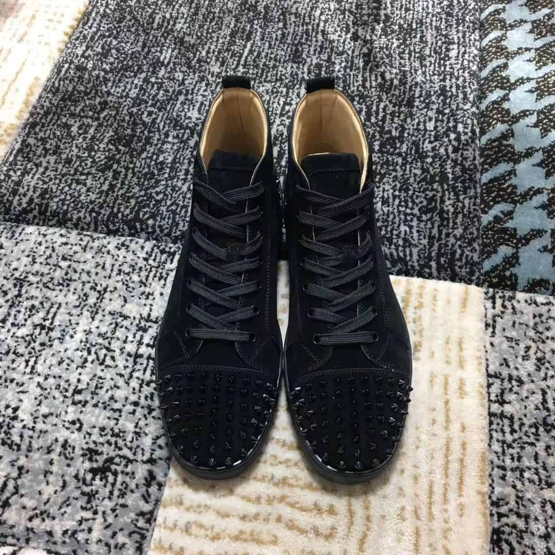 Ch**an louboutin high top sneaker - cl14