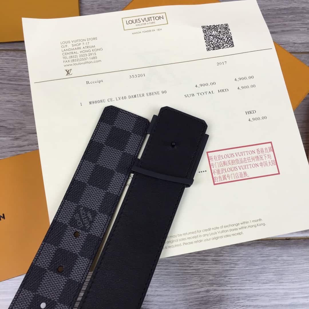 LV INITIALES 40MM RE.VERSIBLE BELT