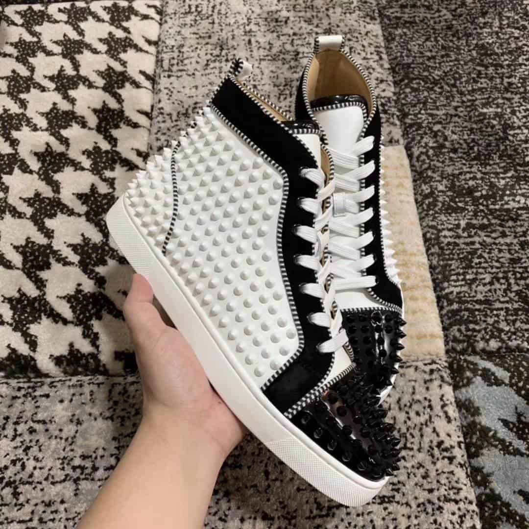 Ch**an louboutin high top sneaker