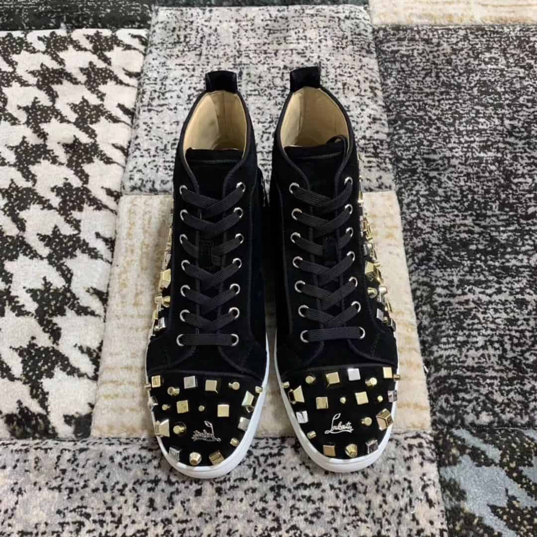 Ch**an louboutin high top sneaker - cl72
