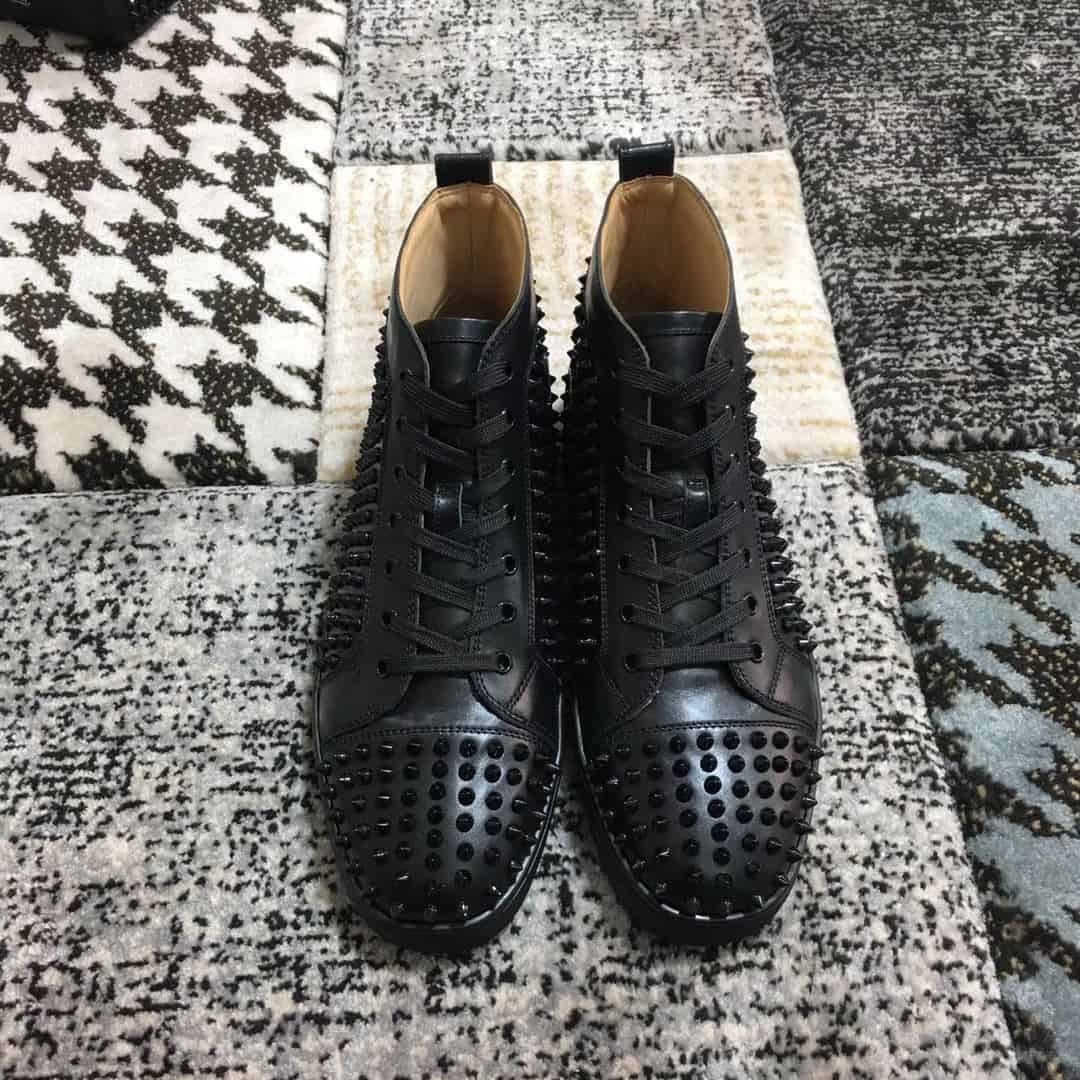 Ch**an louboutin high top sneaker - cl13
