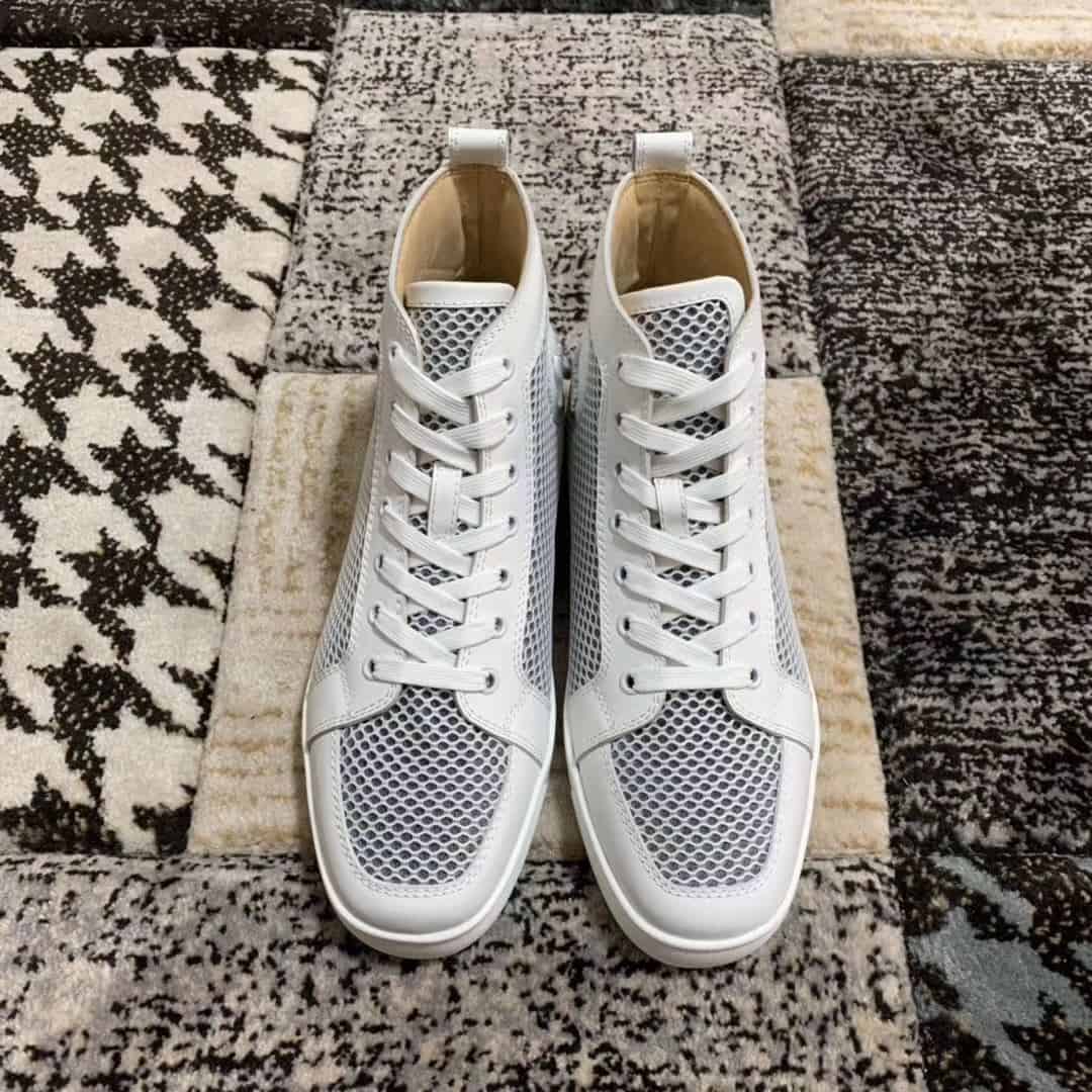 Ch**an louboutin high top sneaker - cl41