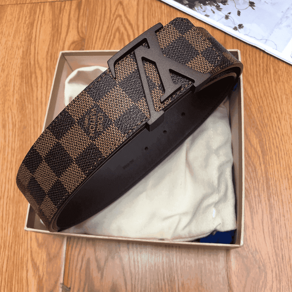 l0*is V*t0n damier ebene lv initiales belt