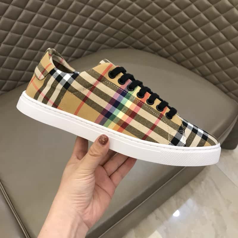 B**rry rainbow vintage check trainers - bbr15