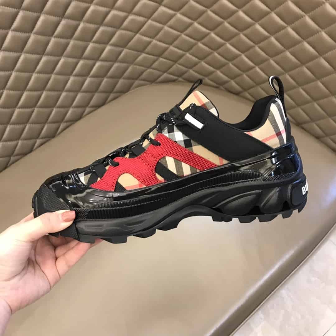 B**rry vintage check arthur sneakers - bbr34