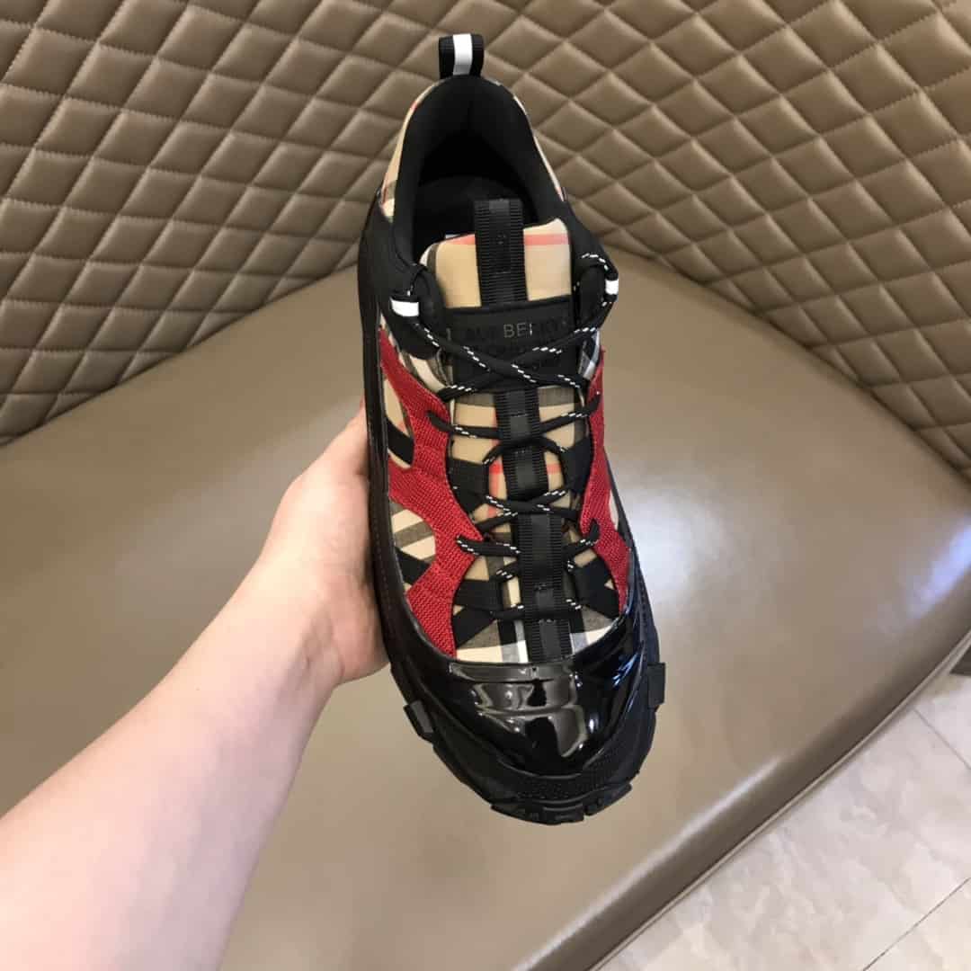 B**rry vintage check arthur sneakers - bbr34