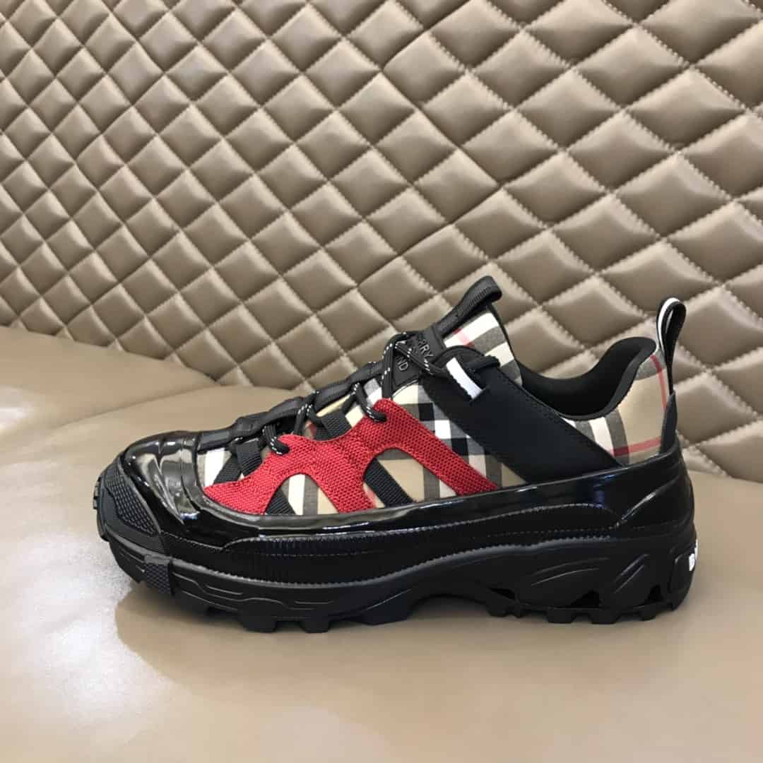 B**rry vintage check arthur sneakers - bbr34