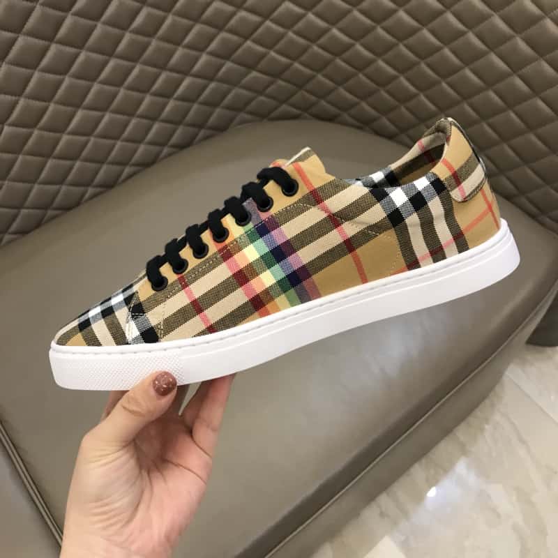 B**rry rainbow vintage check trainers - bbr15
