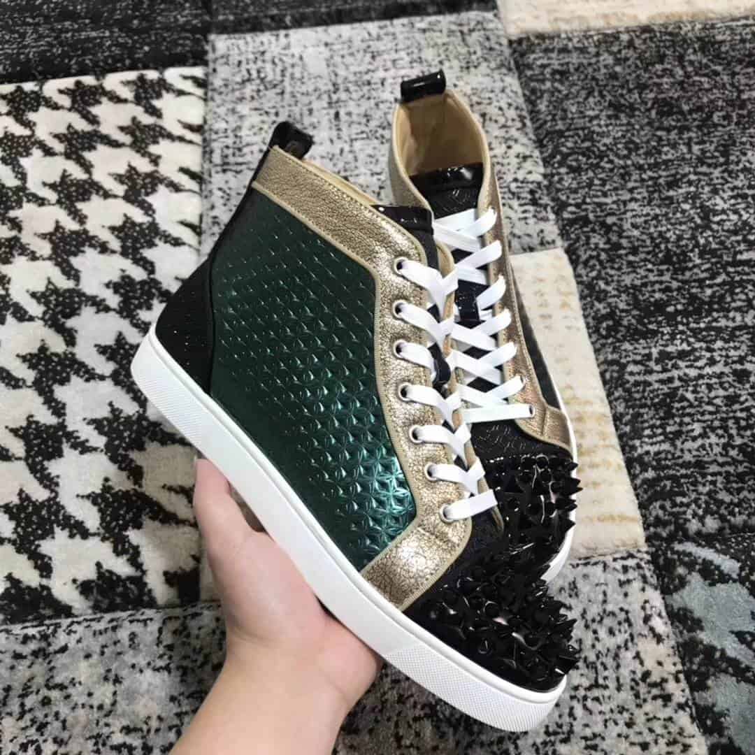 Ch**an louboutin high top sneaker - cl24