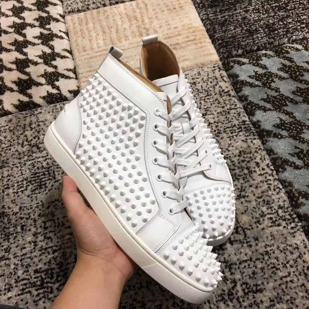 Ch**an louboutin high top sneaker - cl45