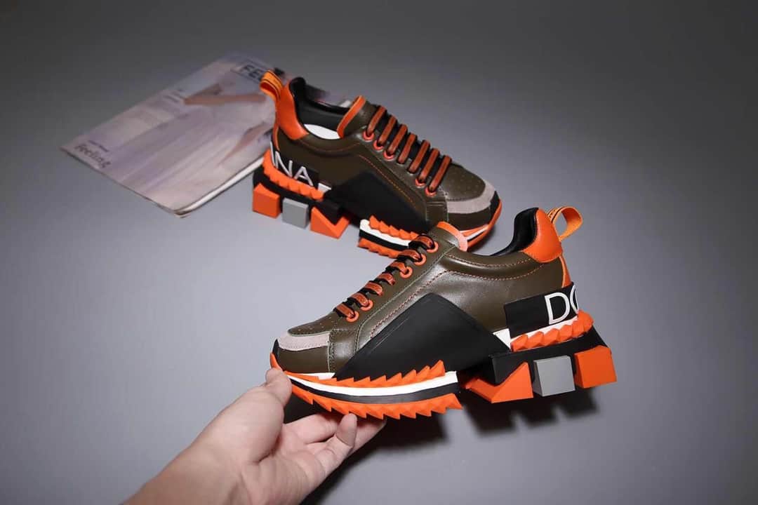 dolce & gabbana S*per queen multicolor sneakers - dg34