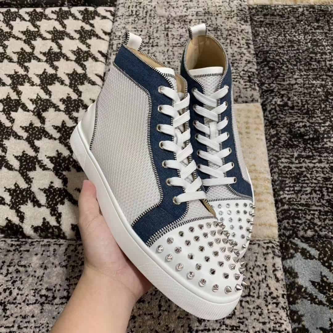 Ch**an louboutin high top sneaker - cl76