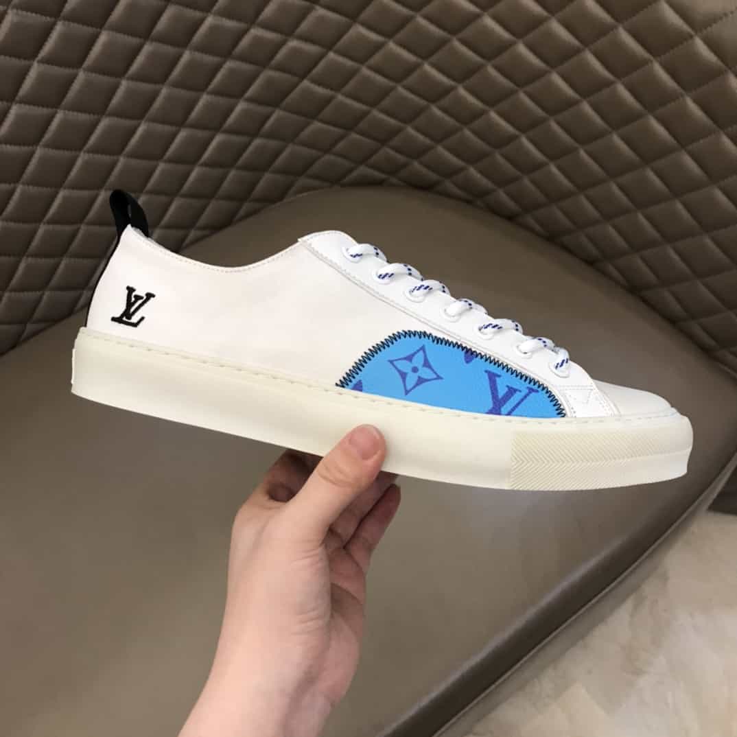 l0*is V*t0n tattoo sneaker white