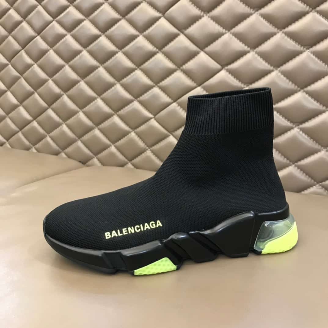 Ba*len*cia*ga speed clear sole sneakers - bb44