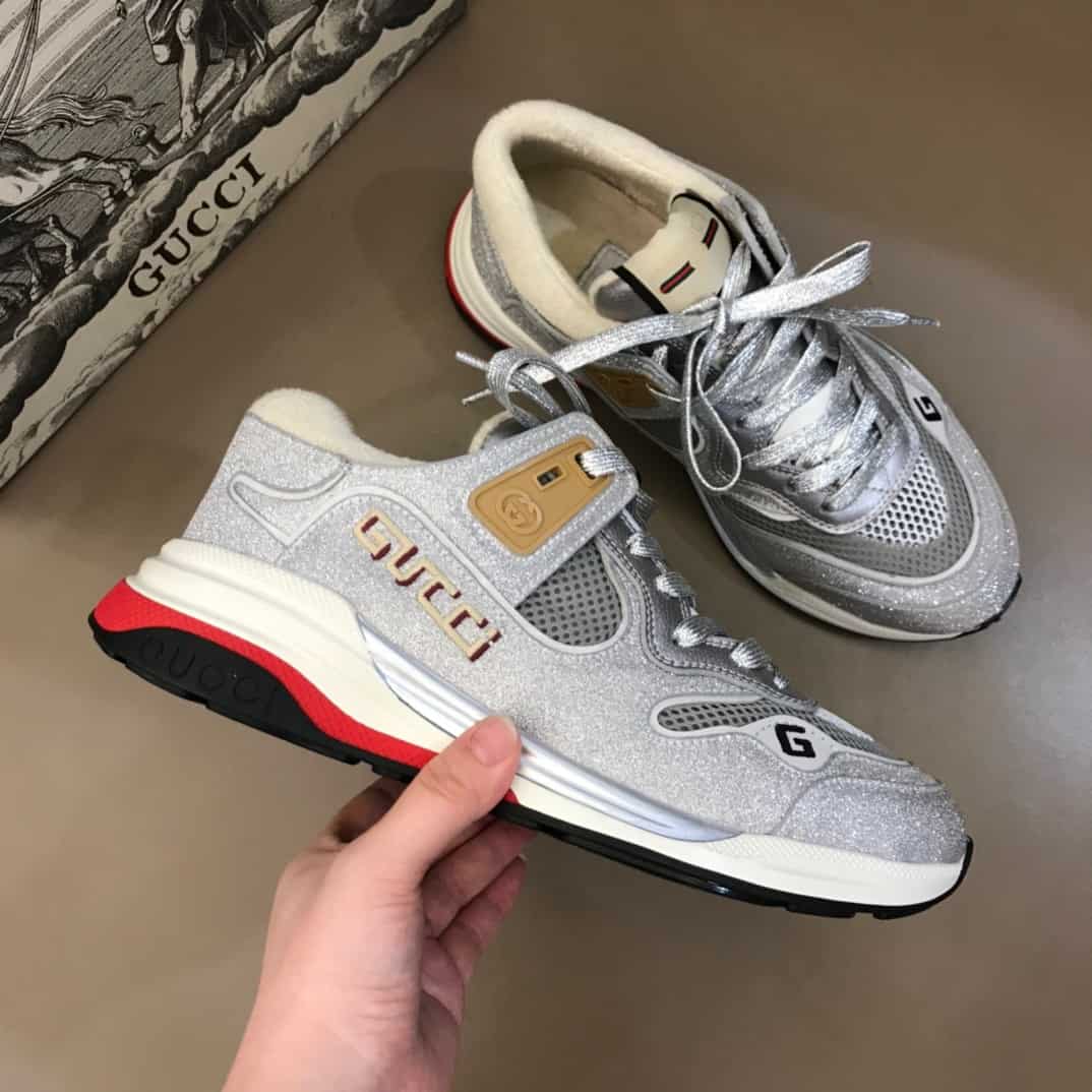 G*u*i ultrapace leather sneakers - gc123