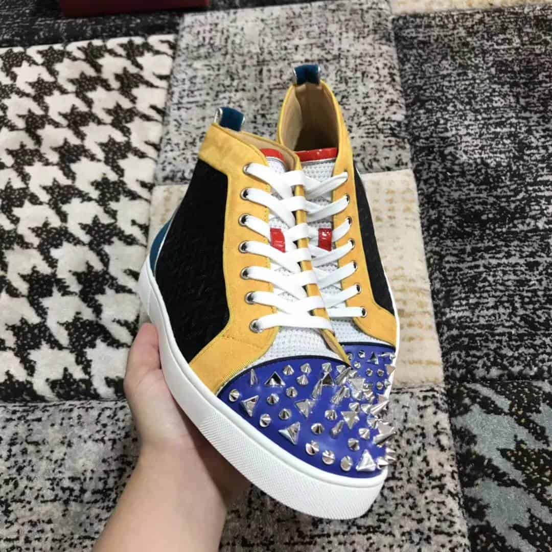 Ch**an louboutin high top sneaker - cl35