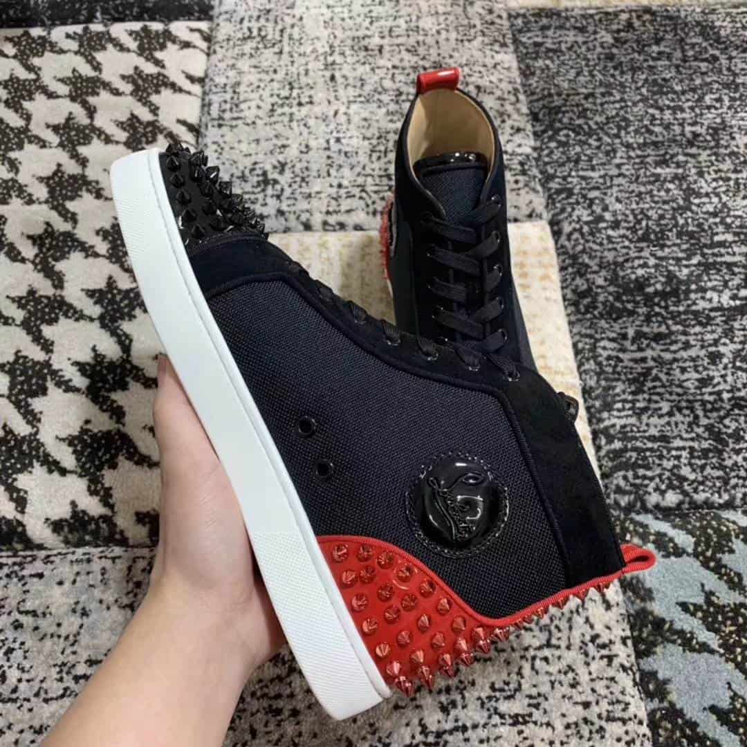 Ch**an louboutin high top sneaker - cl77