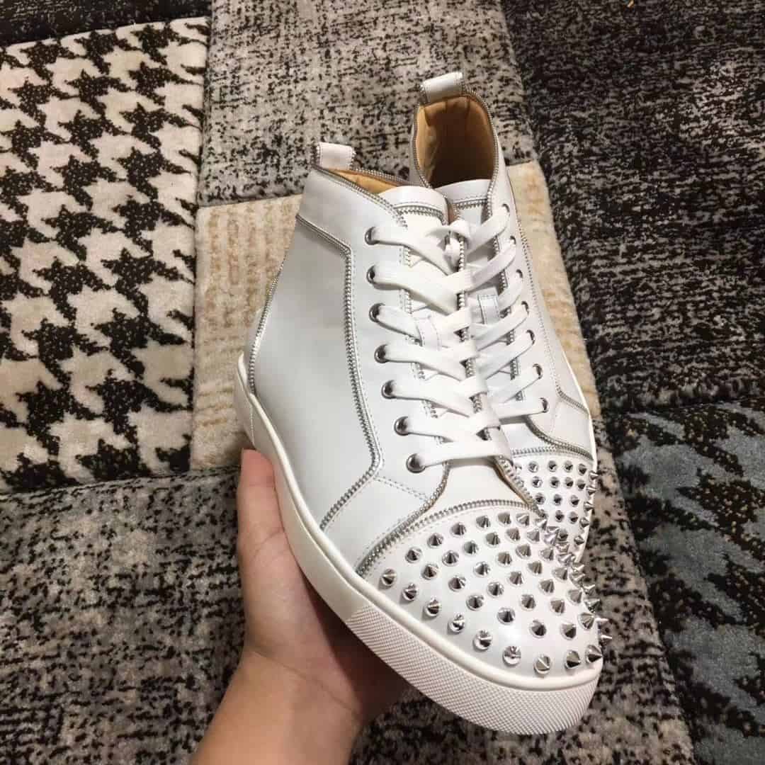 Ch**an louboutin high top sneaker - cl44