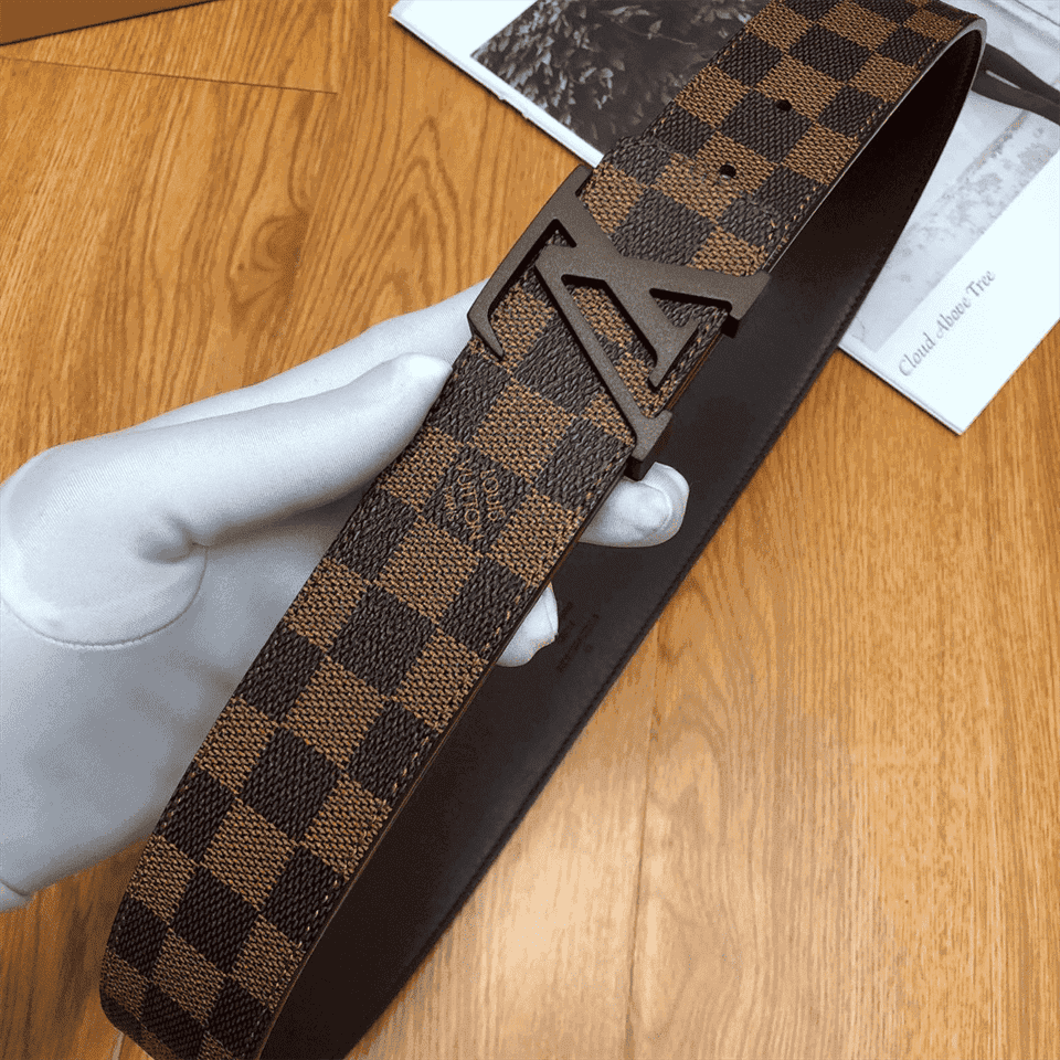 l0*is V*t0n damier ebene lv initiales belt