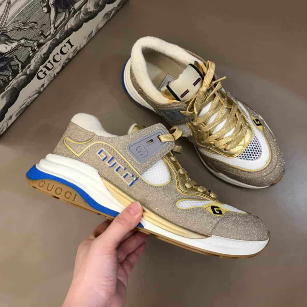 G*u*i ultrapace leather sneakers - gc122