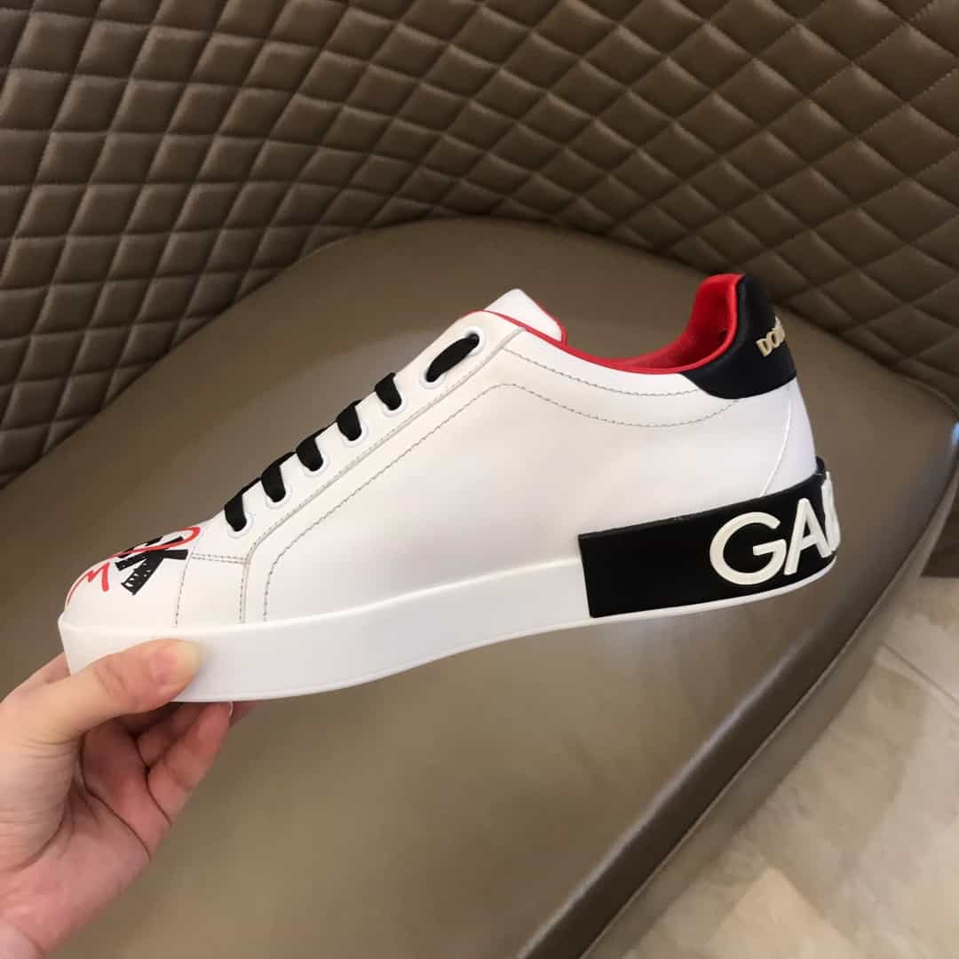 DOLCE & GABBANA PORTOFINO PADRINO PIG SNEAKERS - DG27