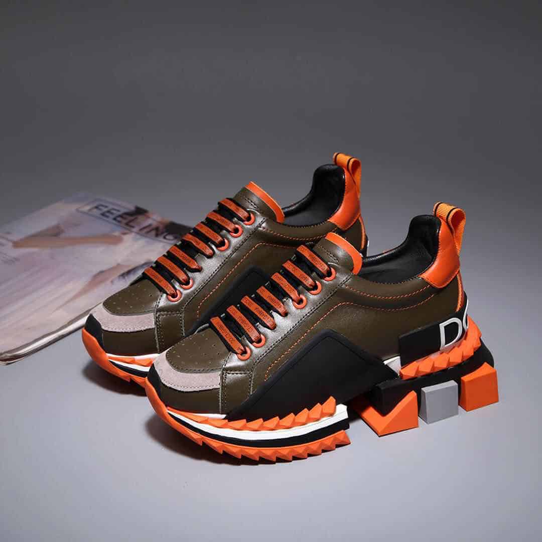 dolce & gabbana S*per queen multicolor sneakers - dg34