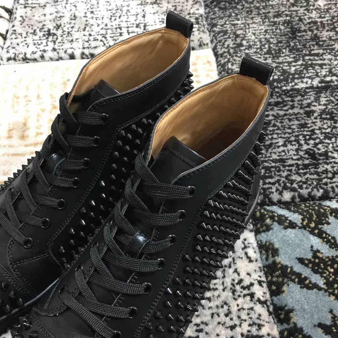 Ch**an louboutin high top sneaker - cl13