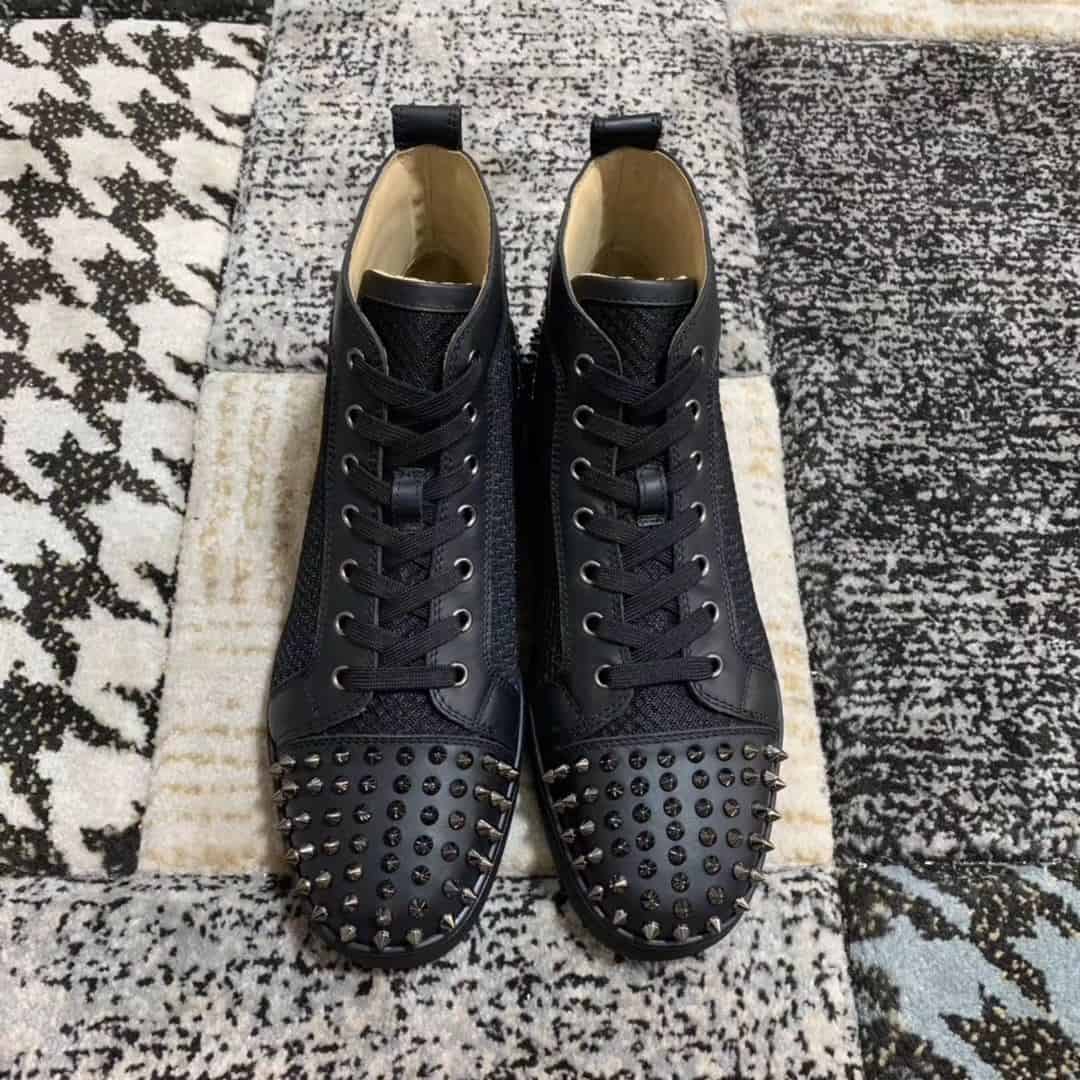 Ch**an louboutin high top sneaker - cl4