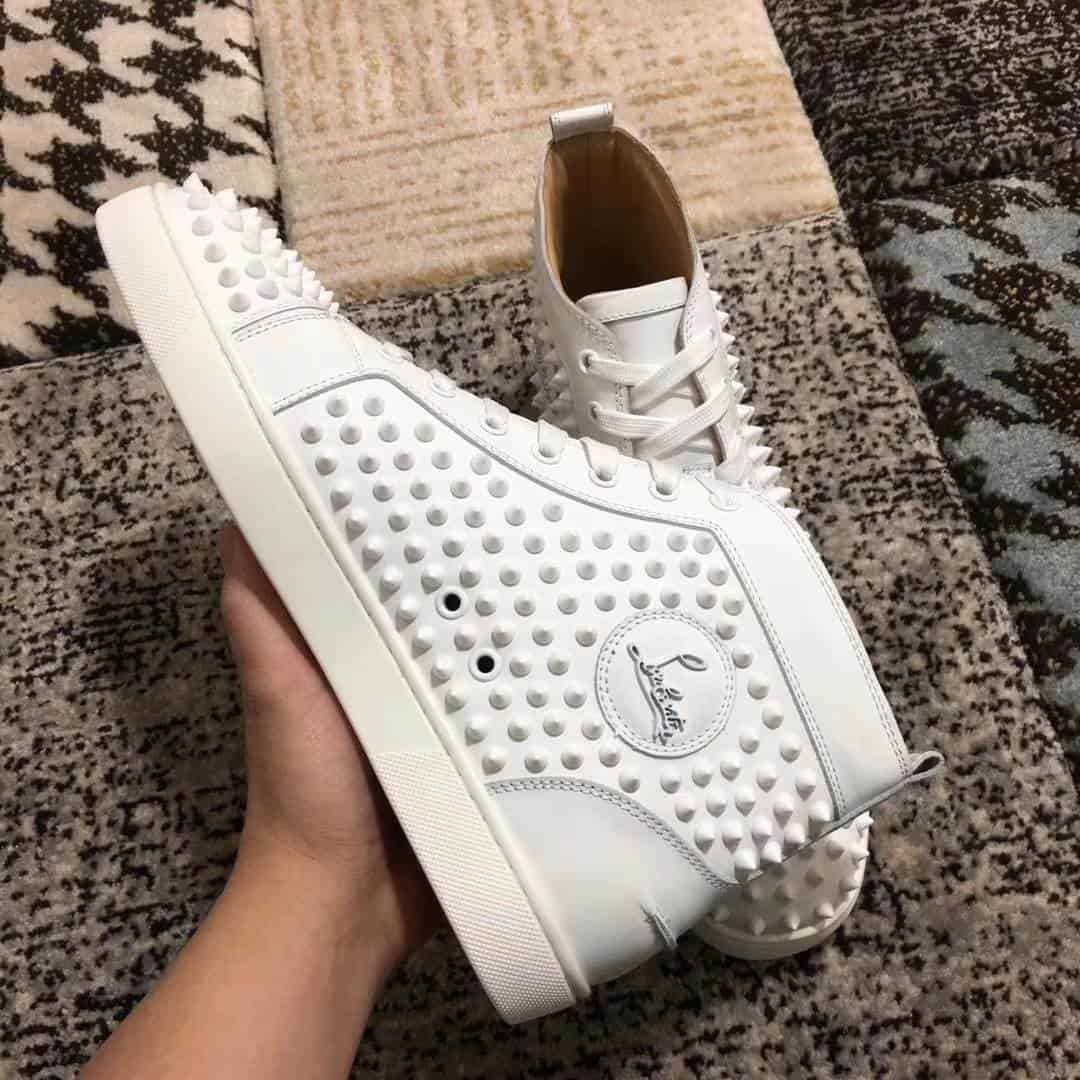 Ch**an louboutin high top sneaker - cl45