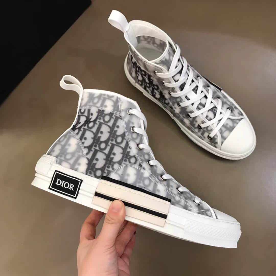 D*or "b23" high-top D*or oblique sneaker - cd14
