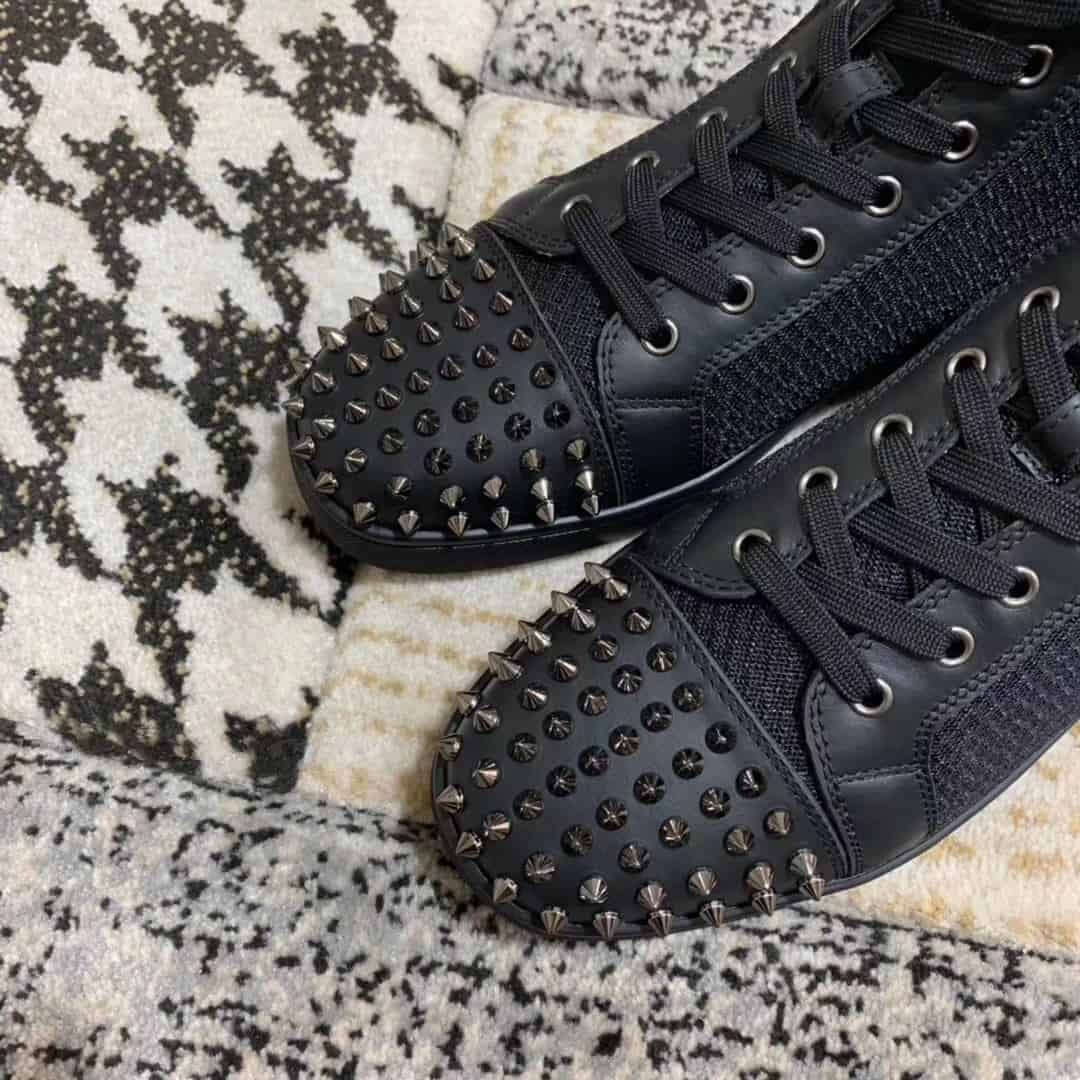 Ch**an louboutin high top sneaker - cl4
