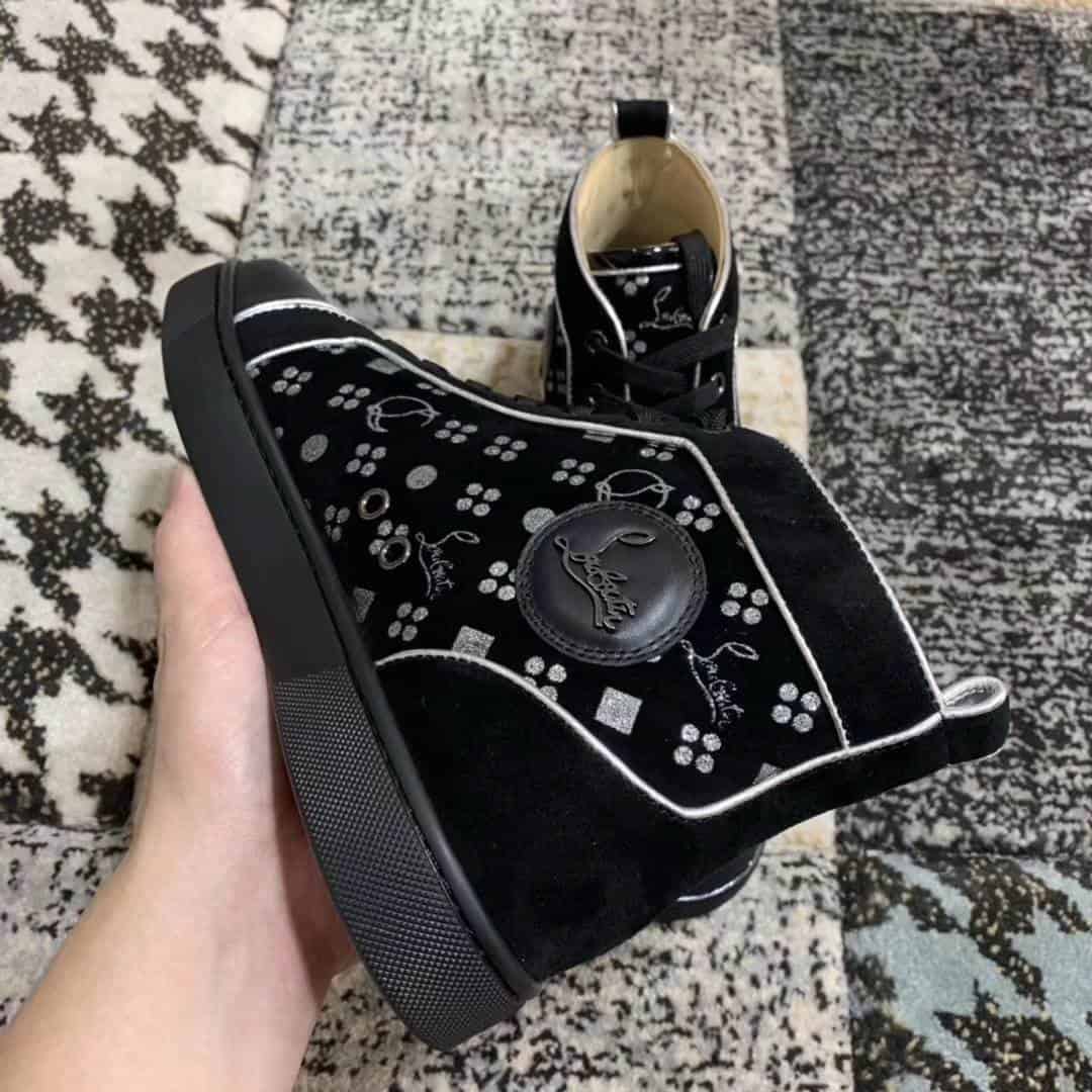 Ch**an louboutin high top sneaker - cl78