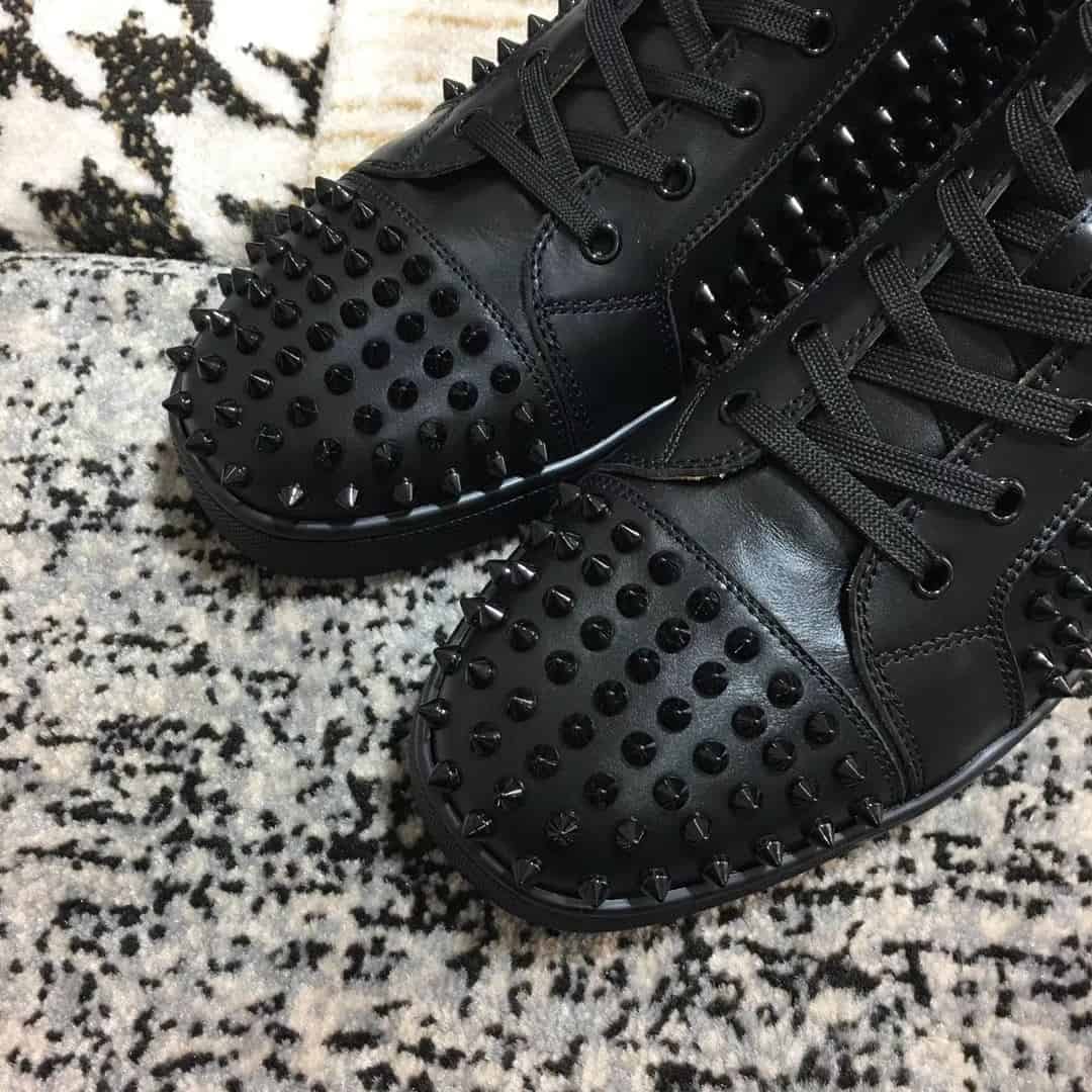 Ch**an louboutin high top sneaker - cl13