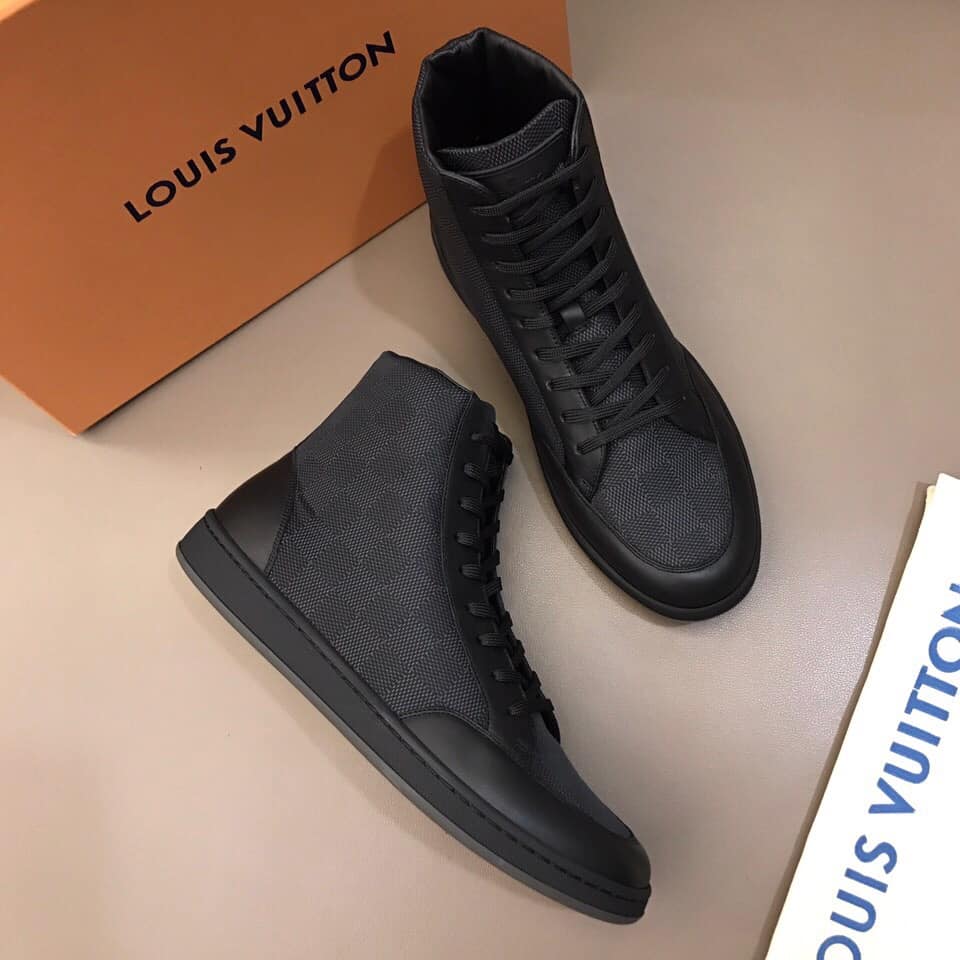 l0*is V*t0n offshore high top sneaker 'black'