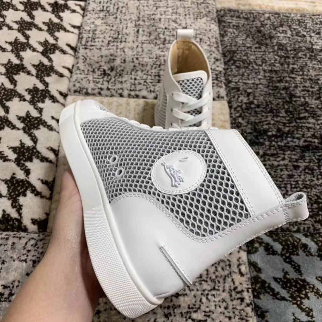 Ch**an louboutin high top sneaker - cl41