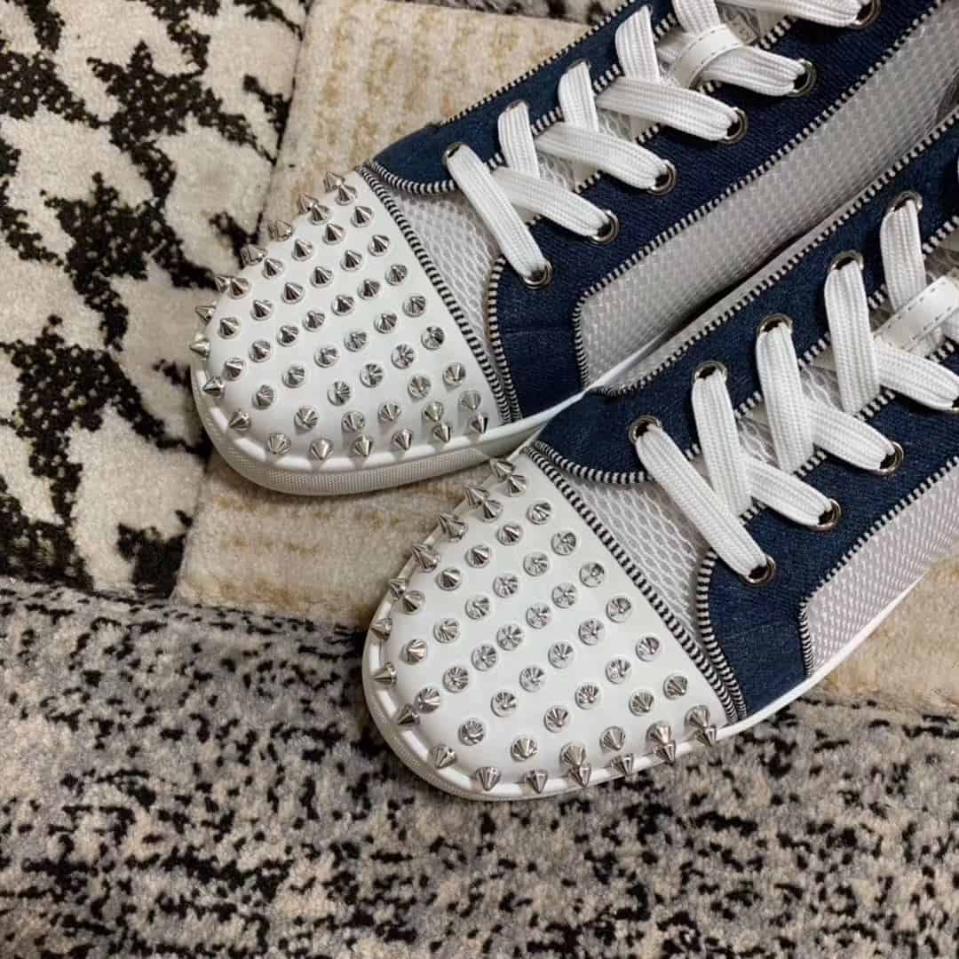Ch**an louboutin high top sneaker - cl76